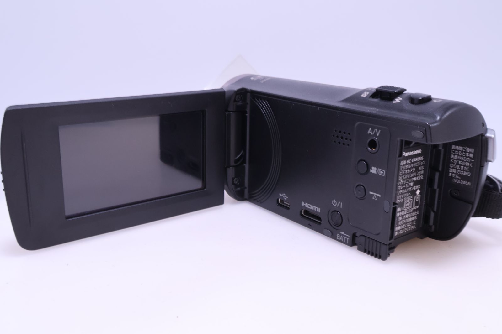 美品】Panasonic V480MS 32GB 高倍率90倍ズーム ブラック HC-V480MS-K