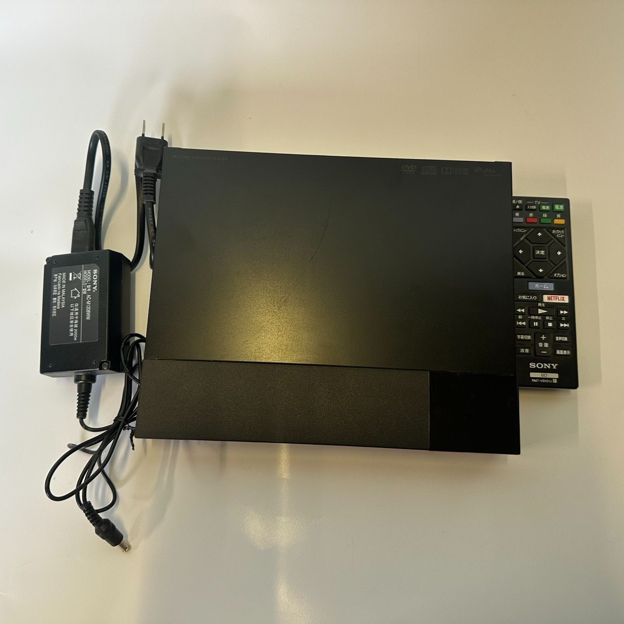 2021年製/すぐ使える】SONY ブルーレイプレーヤー BDP-S1500 純正