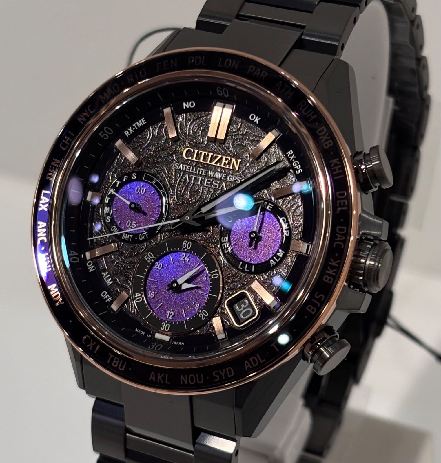 新品正規品】CITIZEN ATTESA 「Power of Purple Aurora」限定CC4085