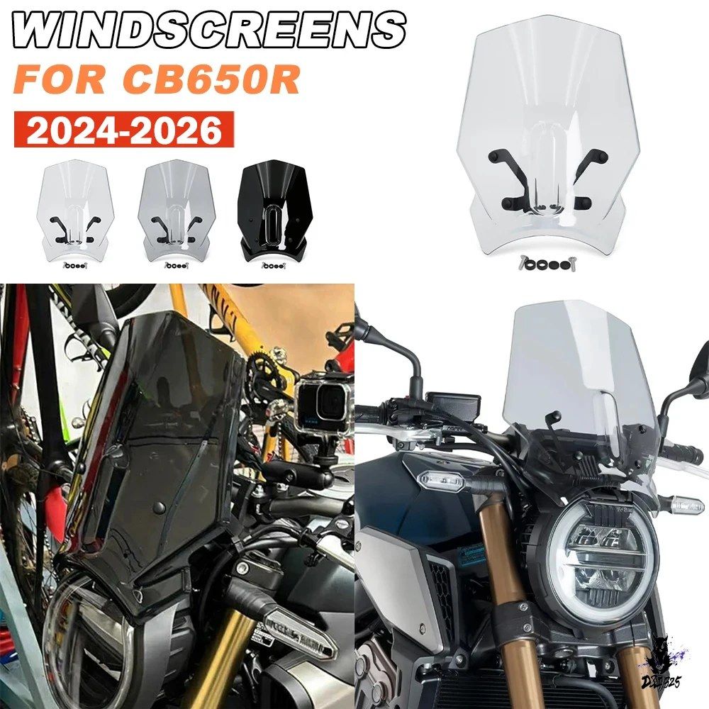 ホンダ CB650R 2024-2026 用 ウインドスクリーン フロントバイザー 7,546円