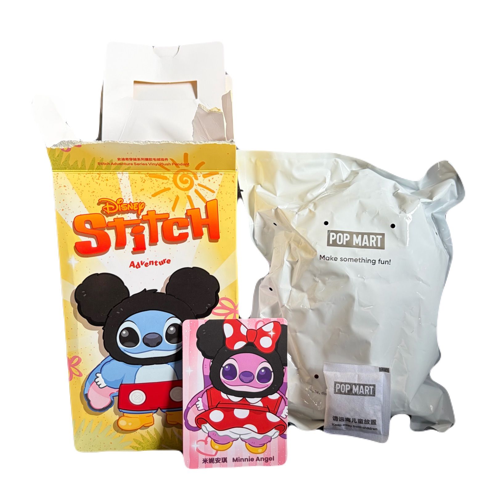 即納】シークレット 1/108の封入率 POPMART ポップマート STITCH