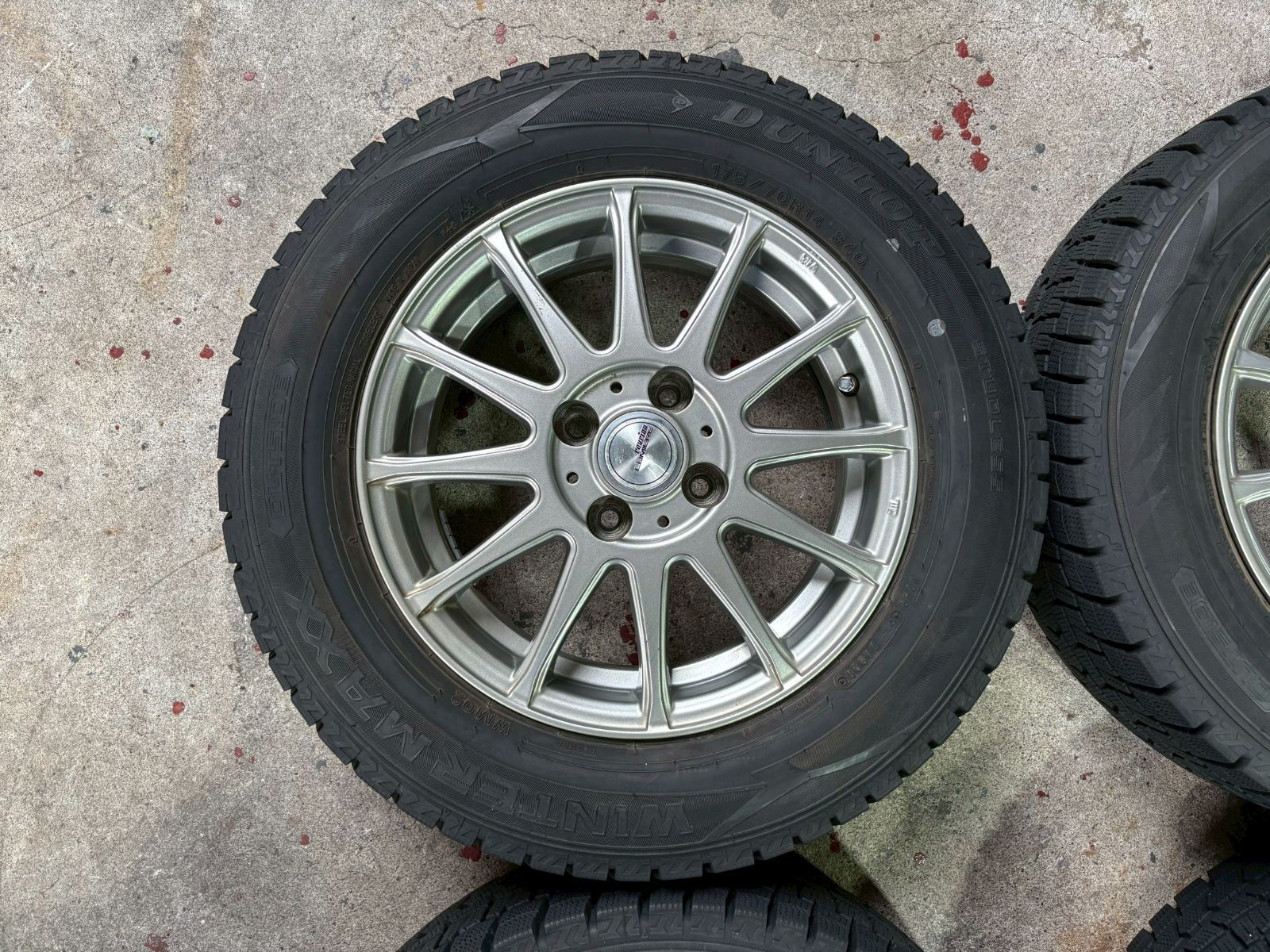お値打ち】175/70R14 スタッドレス ダンロップ ウィンターマックス