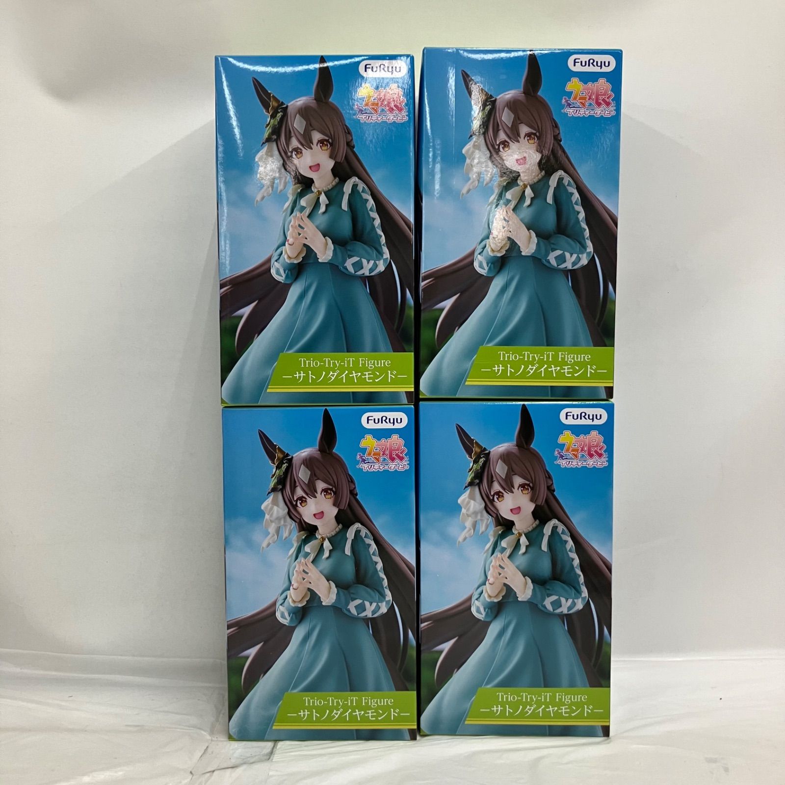 ウマ娘 プリティーダービー フィギュア セット 未開封 ウマ娘 プリティーダービー Trio-Try-iT フィギュア サトノ