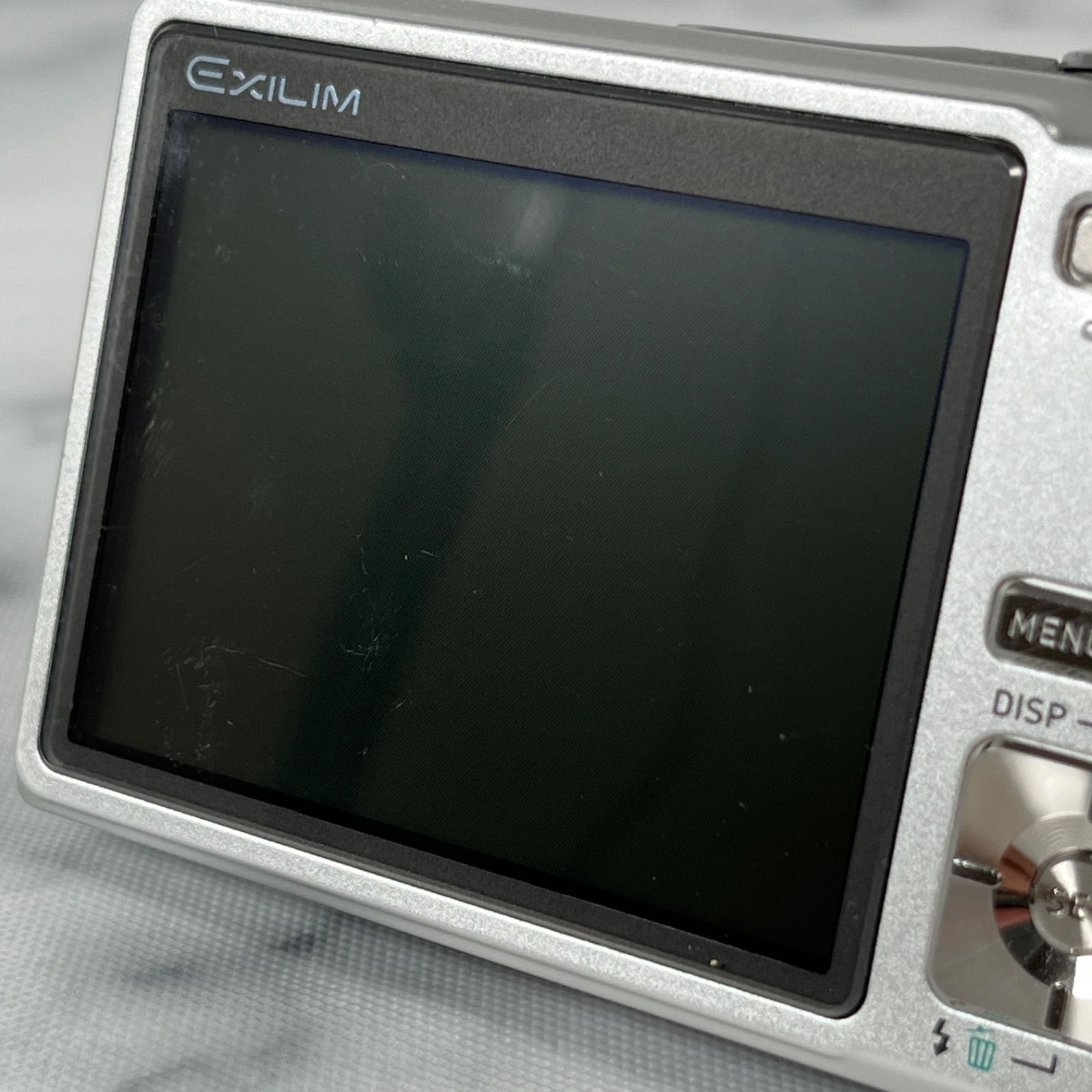 2609-52】動作確認済☆ CASIO カシオ EXILIM ZOOM EX-Z700 シルバー