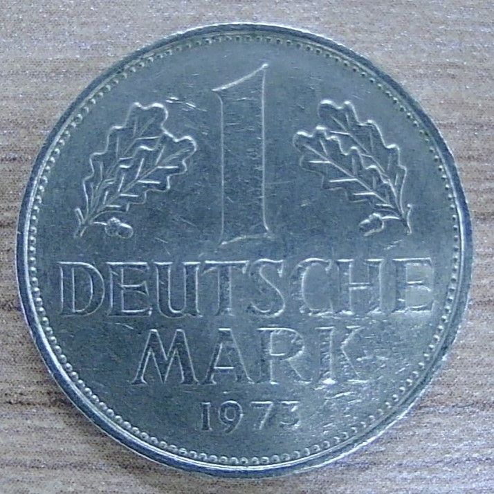 ドイツ連邦共和国 1マルク 1973年 - メルカリ