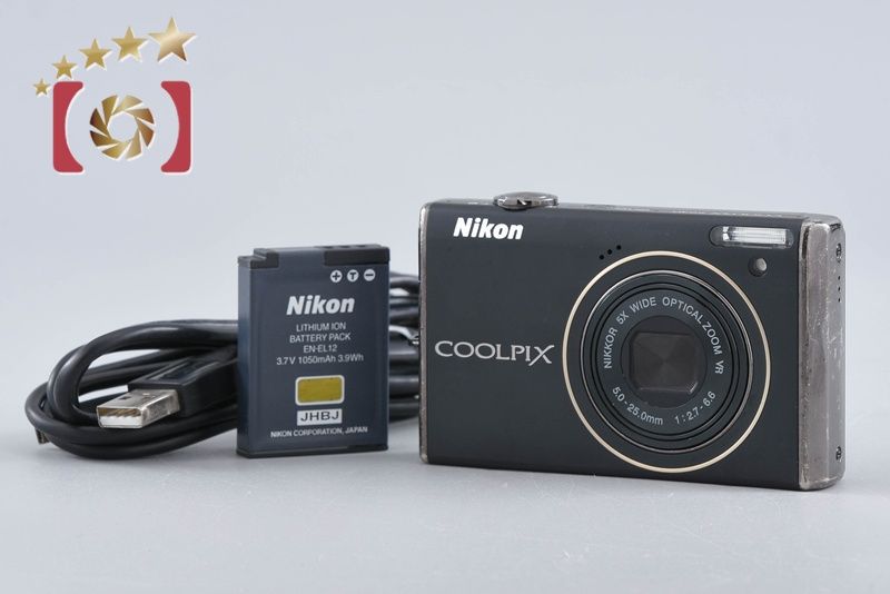 中古】Nikon ニコン COOLPIX S640 ディープブラック コンパクト