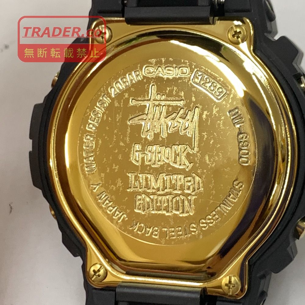 04w7844▽※【中古】STUSSY ステューシー CASIO G-SHOCK カシオ ジー