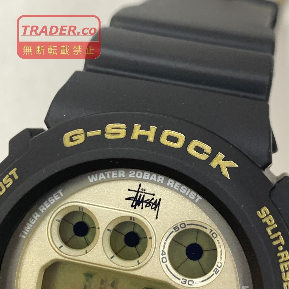 04w7844▽※【中古】STUSSY ステューシー CASIO G-SHOCK カシオ ジー