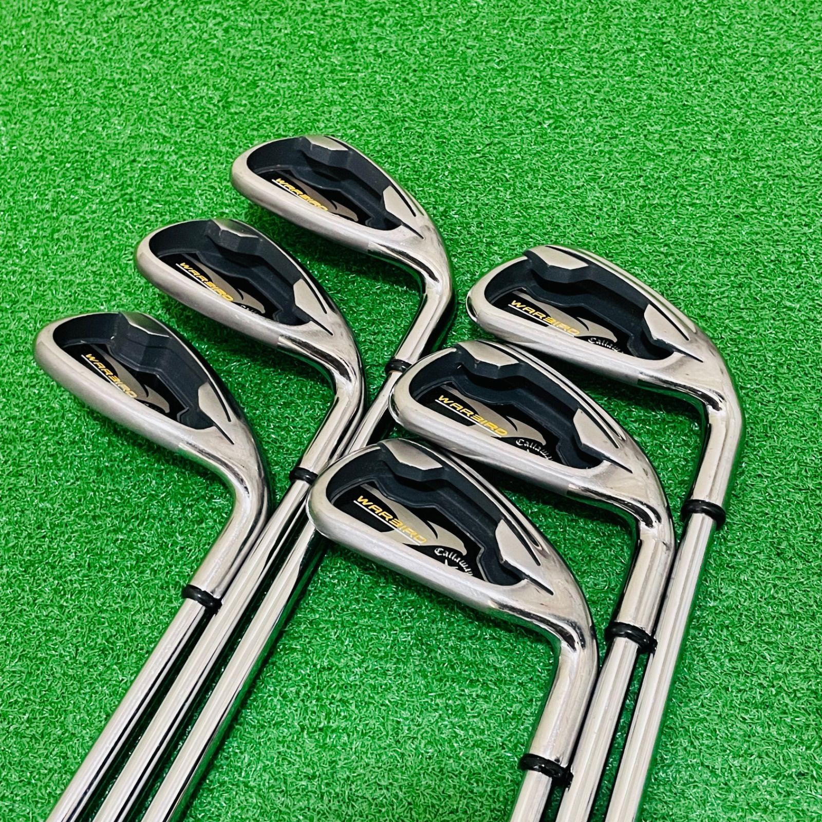 554 Callaway WARBIRD キャロウェイ アイアン6本セット UNIフレックス