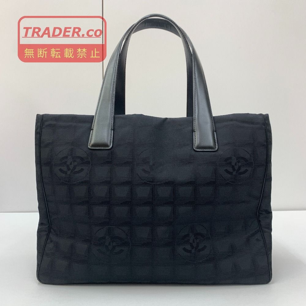 04w7845▽※【中古】CHANEL シャネル トートバッグ MM ニュートラベル