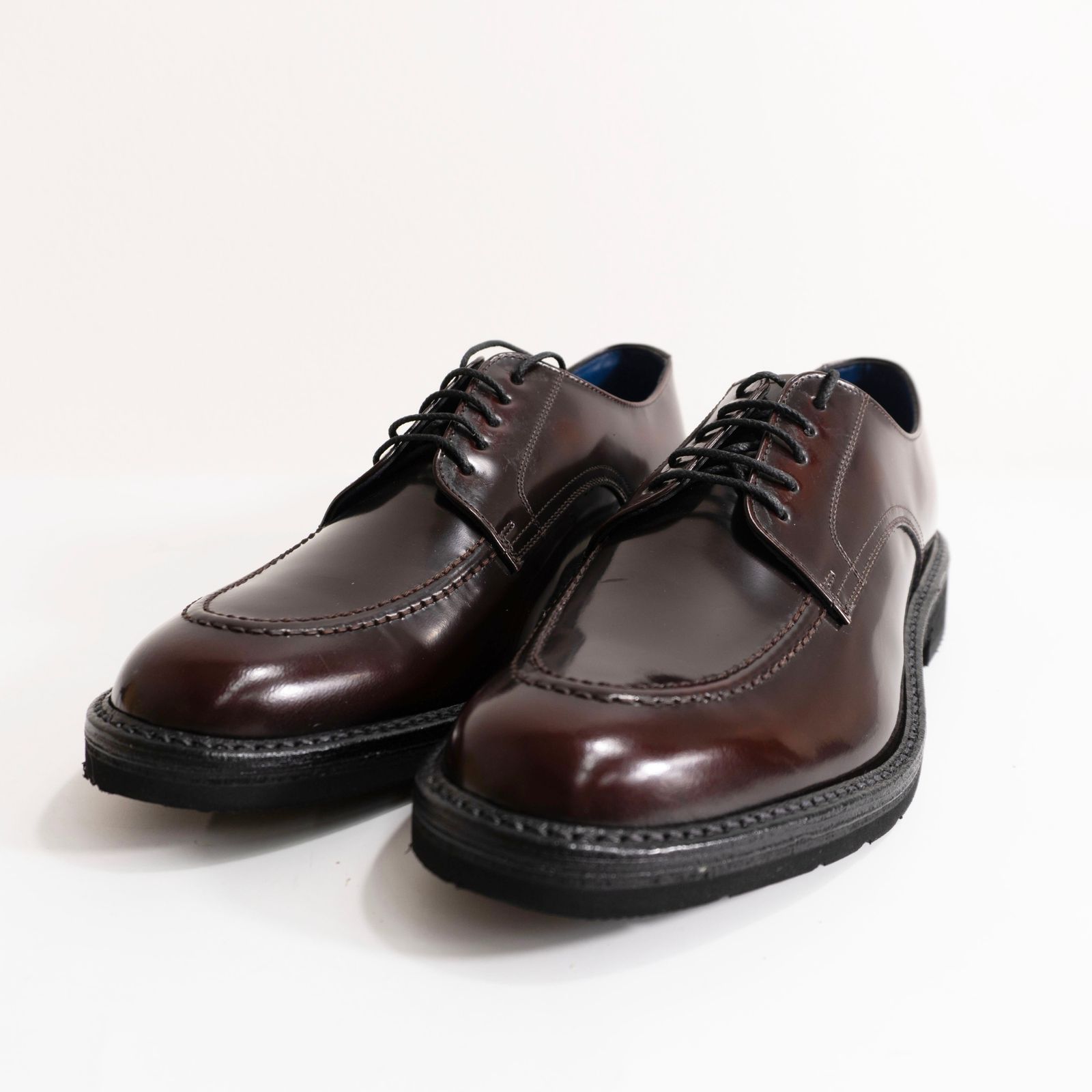 試着程度の美品】REGAL【Uチップ レザーシューズ】25.5 リーガル 革靴