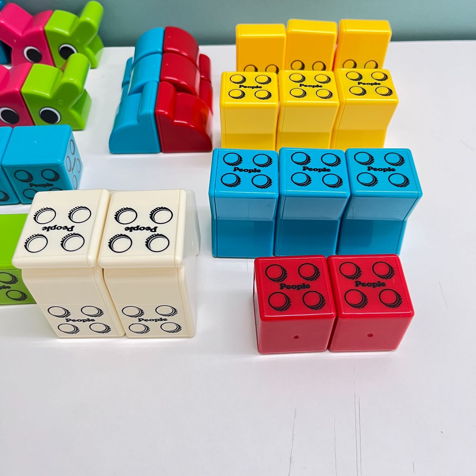 ピタゴラスこれなーんだ（大量補充用） 知育玩具 マグネットブロック