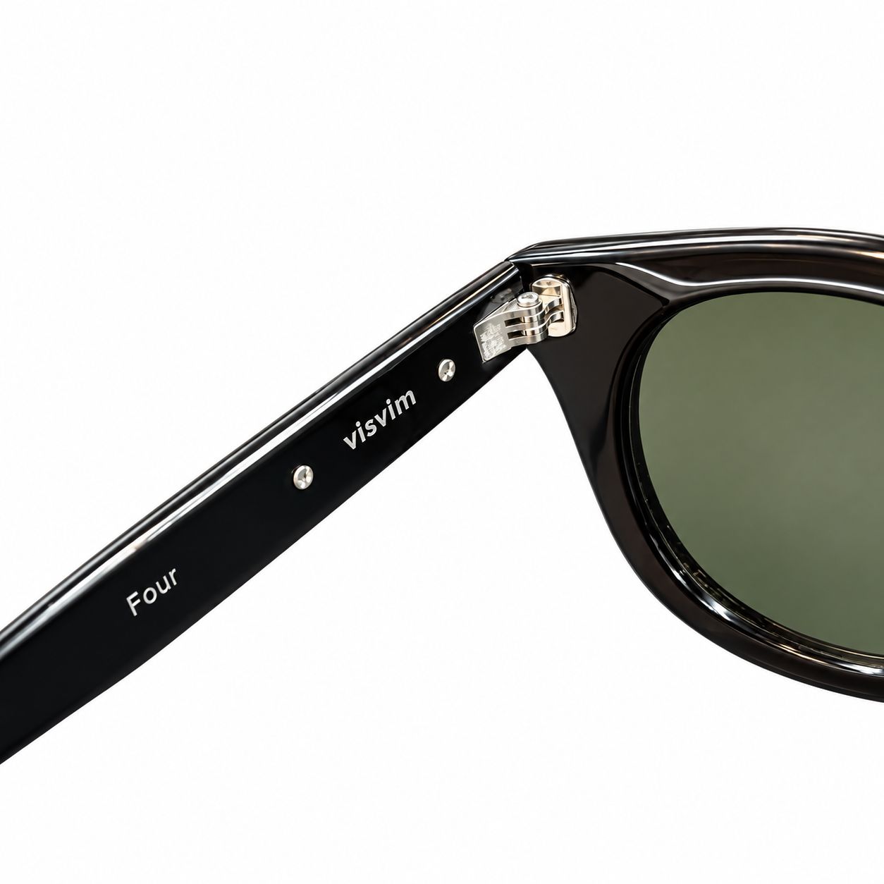visvim サングラス ブラック系 VISVIM ビズビム VIATOR SUNGLASSES FOUR サングラス ブラック