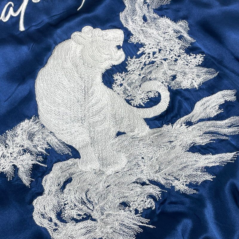 中古品】 603 MIDWEST ロクマルサン ミッドウエスト TIGER EMBROIDERY