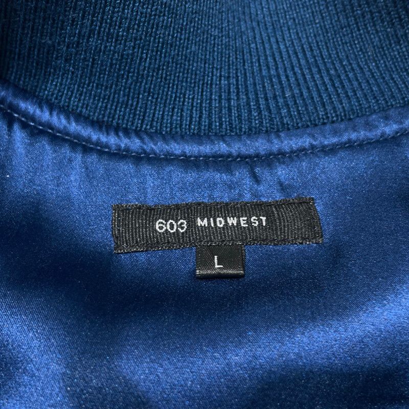 中古品】 603 MIDWEST ロクマルサン ミッドウエスト TIGER EMBROIDERY
