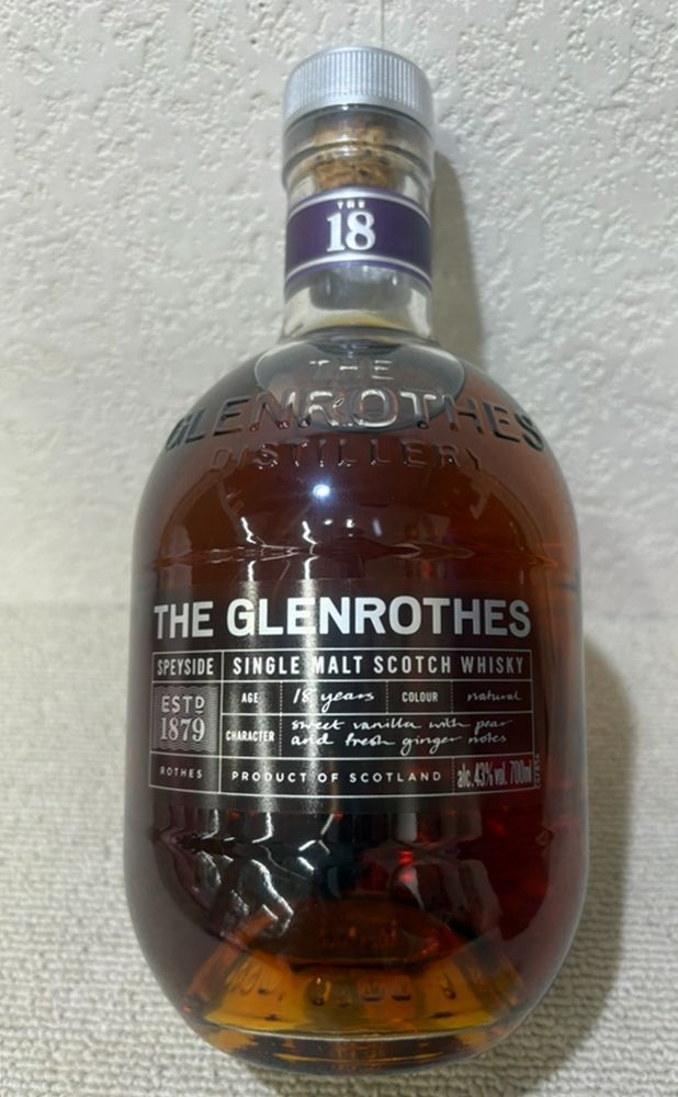 ◇未開栓保管品 THE GLENROTHES 18年 グレンロセス 700ml 9100009 ◇未開栓保管品 THE GLENROTHES 18年 グレンロセス 700ml 9100009