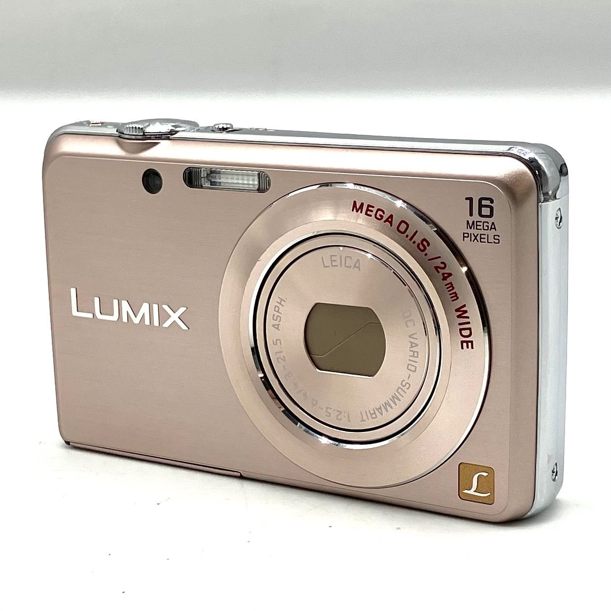 FA852【動作確認済み】Panasonic デジタルカメラ LUMIX DMC-FH8 ピンク