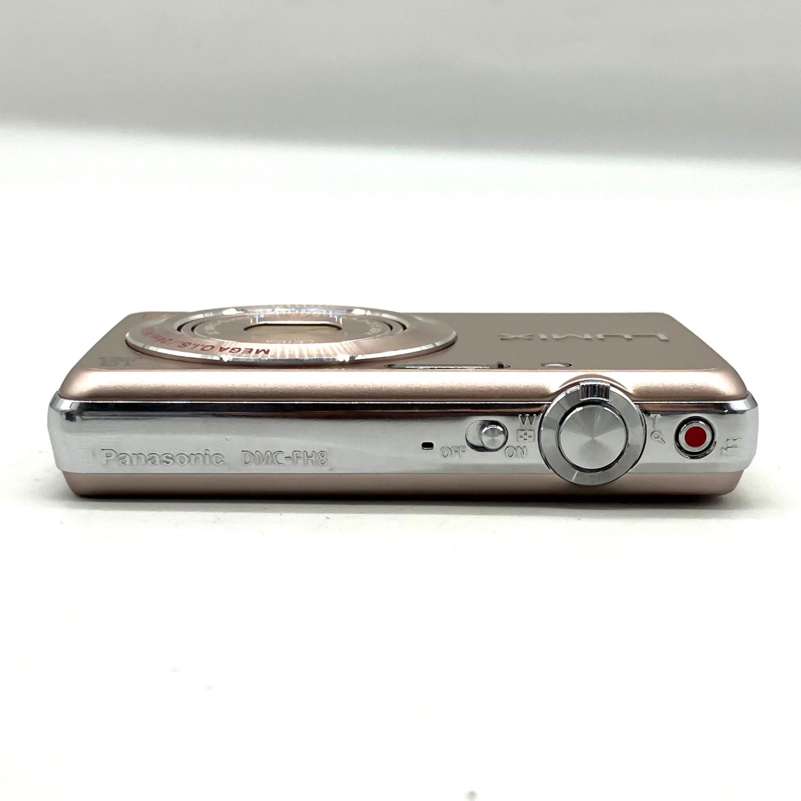 FA852【動作確認済み】Panasonic デジタルカメラ LUMIX DMC-FH8 ピンク