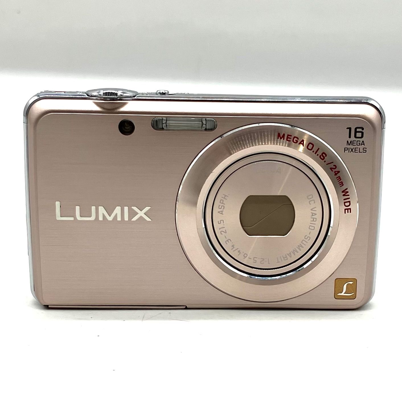 FA852【動作確認済み】Panasonic デジタルカメラ LUMIX DMC-FH8 ピンク