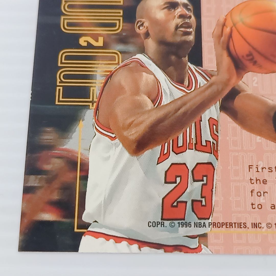 NBAカード マイケル・ジョーダン 1995-96 Fleer End 2 End インサート