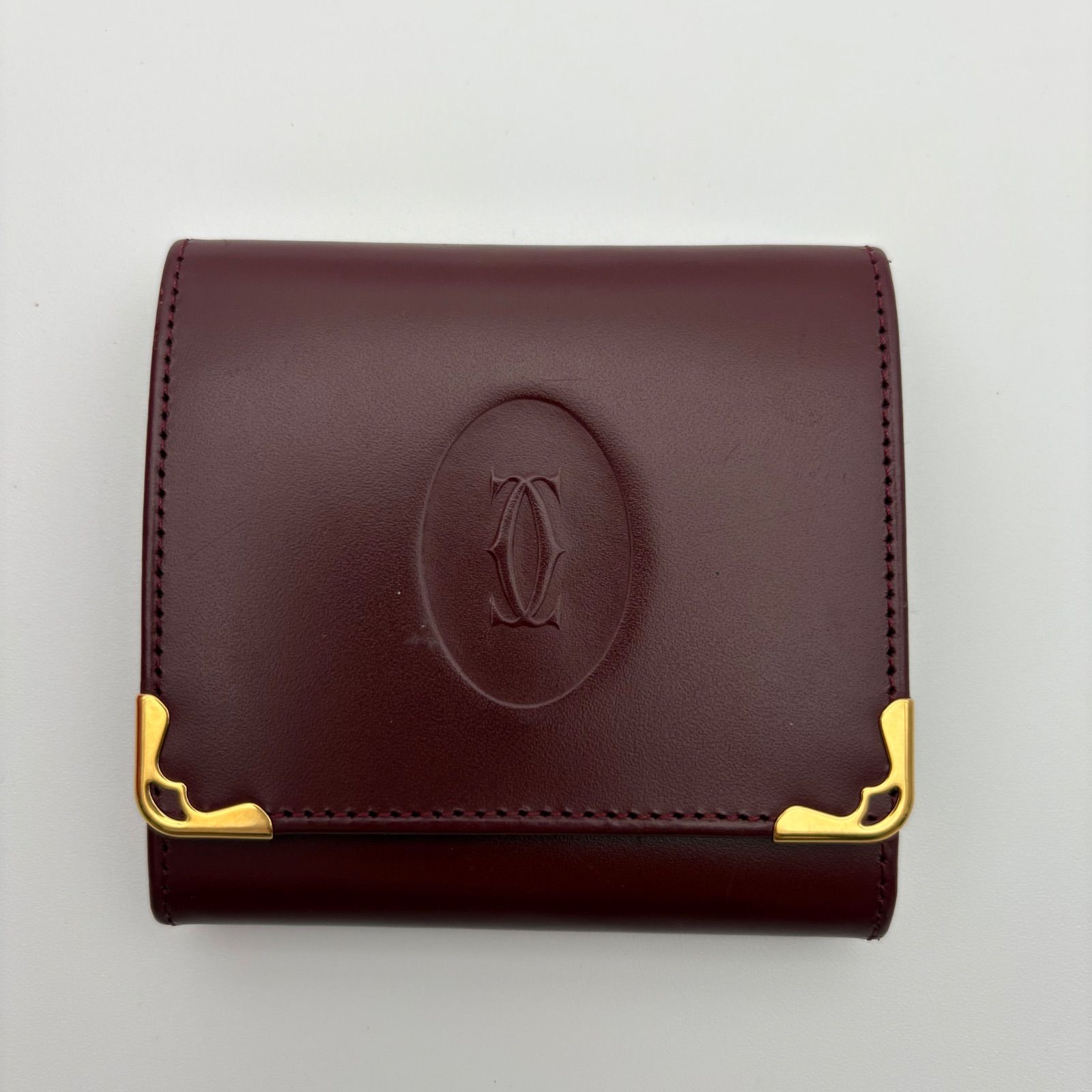 美品】Cartier カルティエ マストライン スクエア コインケース 小銭