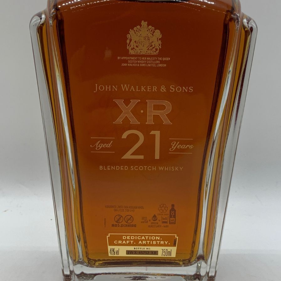 ジョニーウォーカー 21年 XR 750ml 40% 未使用に近い - メルカリ