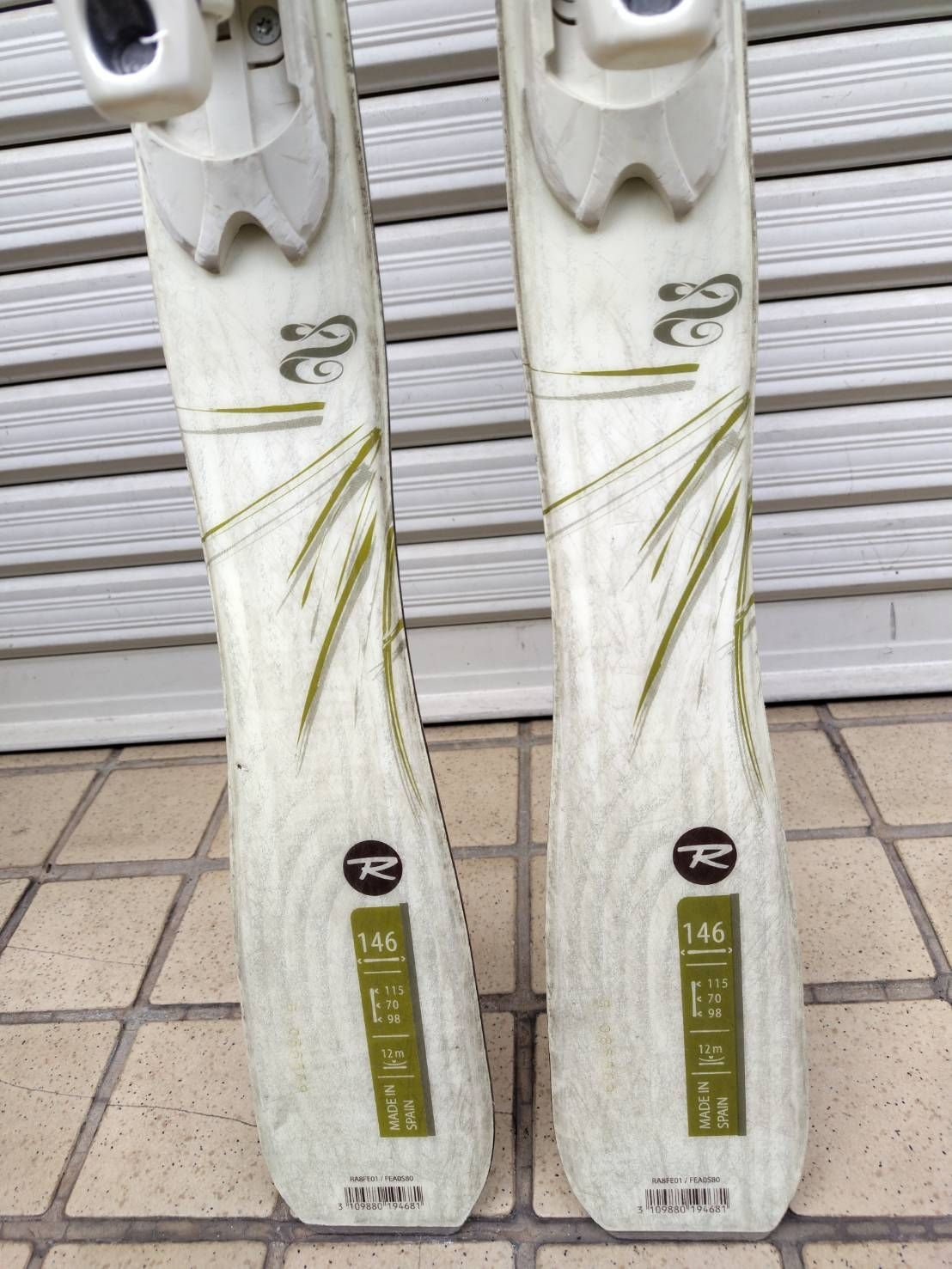 ROSSIGNOL Harmony 2 スキー板/146cm/ビンディング付き！ - メルカリ