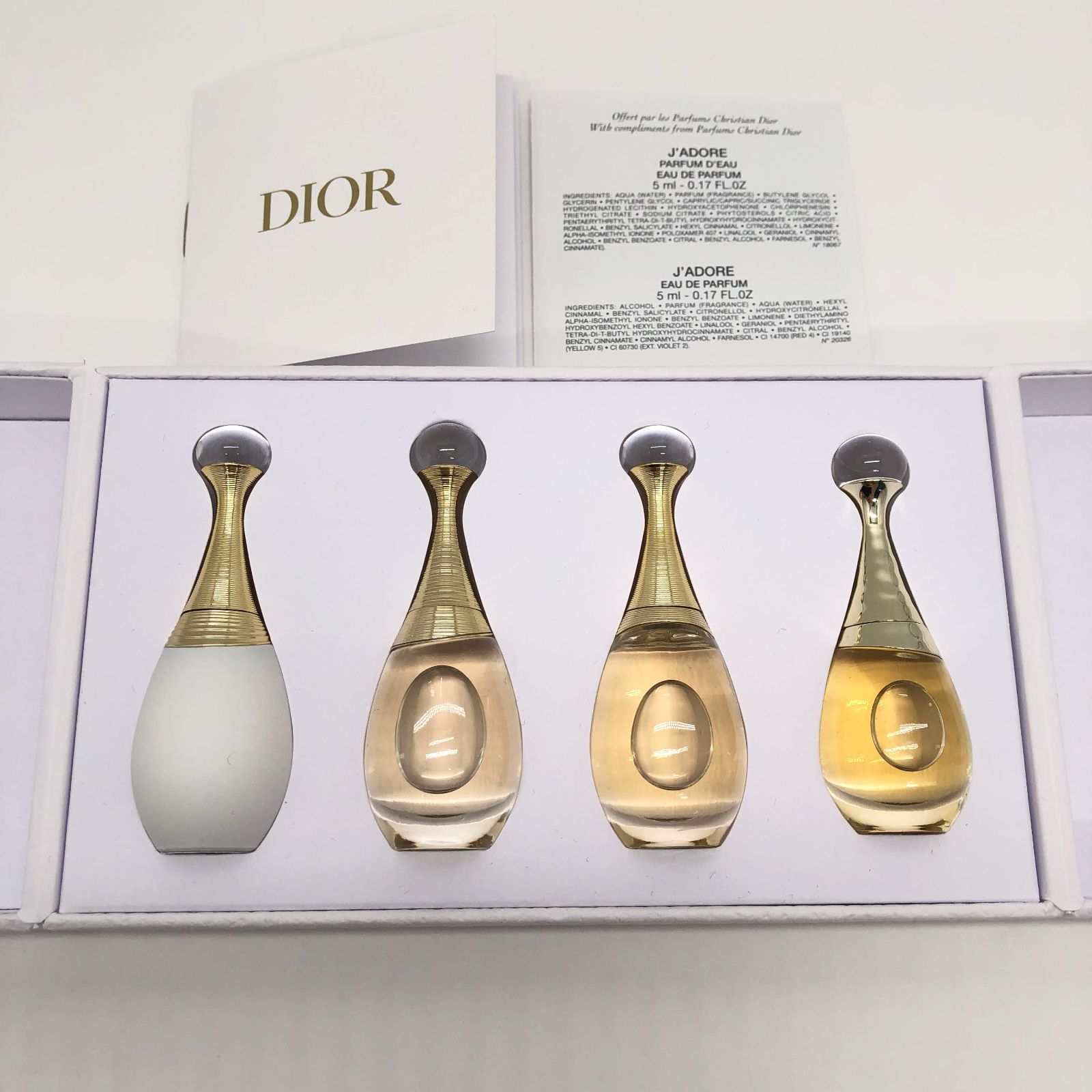 ◎S225 【未使用】DIOR ディオール ジャドール ディスカバリーキット