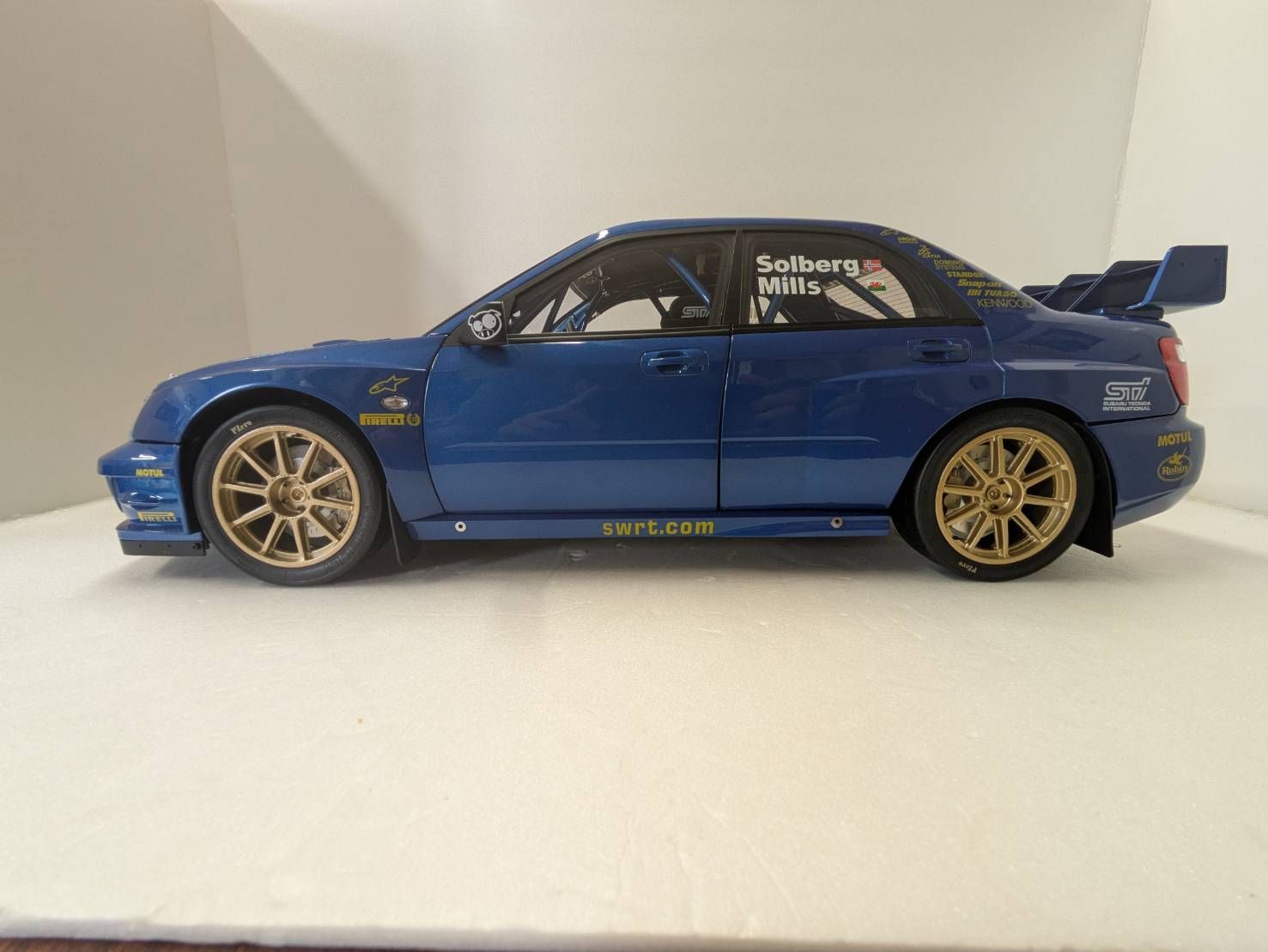 アシェット 1/8 スバル インプレッサ WRC2003 組立済 - メルカリ