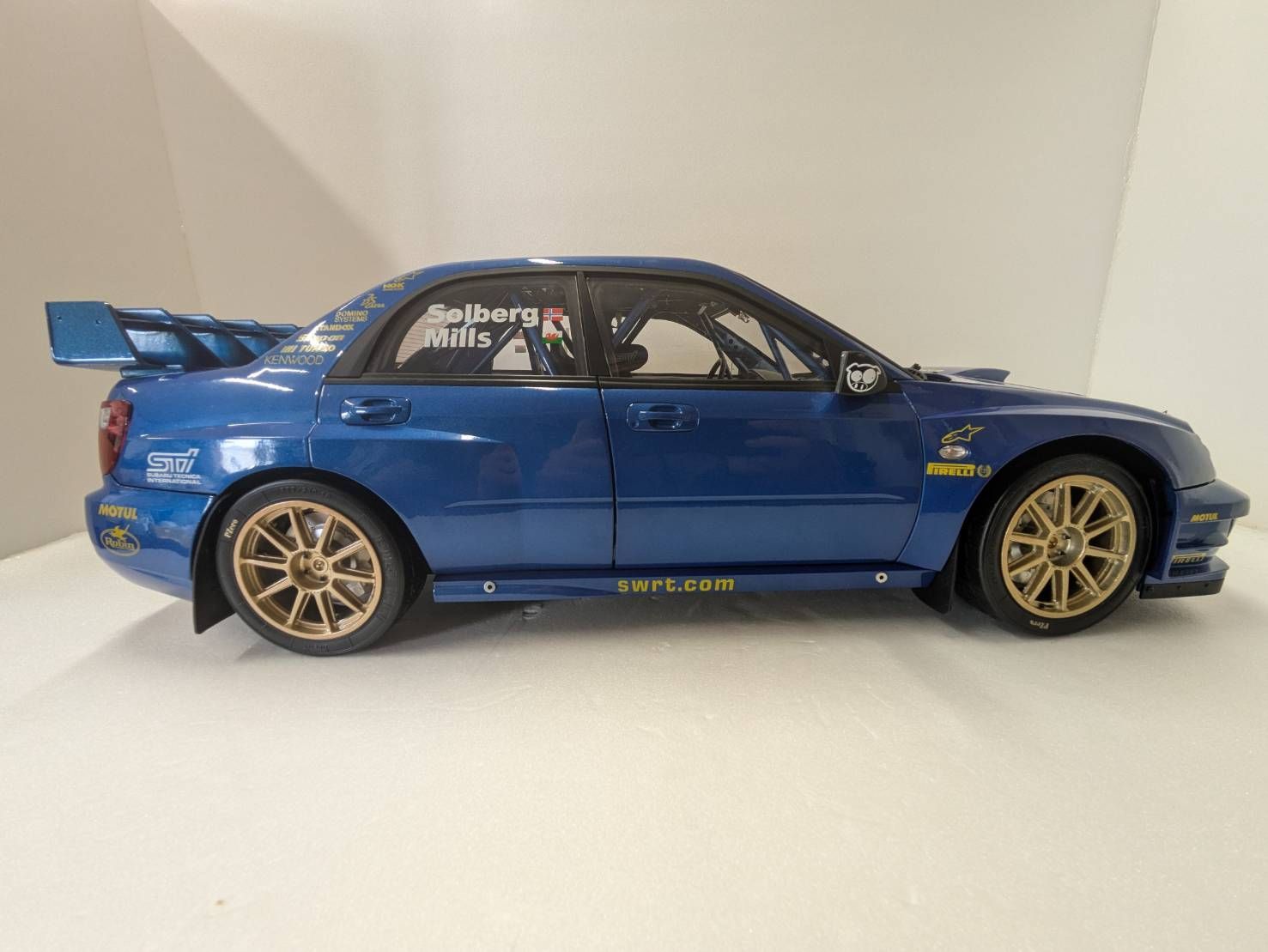 アシェット 1/8 スバル インプレッサ WRC2003 組立済 - メルカリ