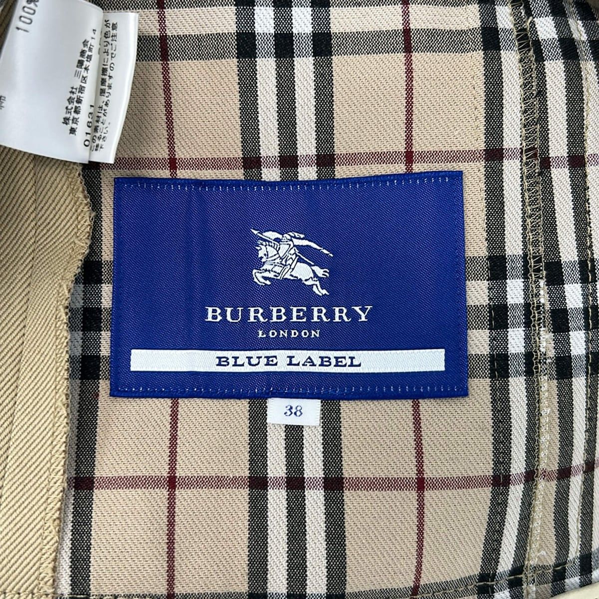 Burberry Blue Label(バーバリーブルーレーベル) Pコート サイズ38 M