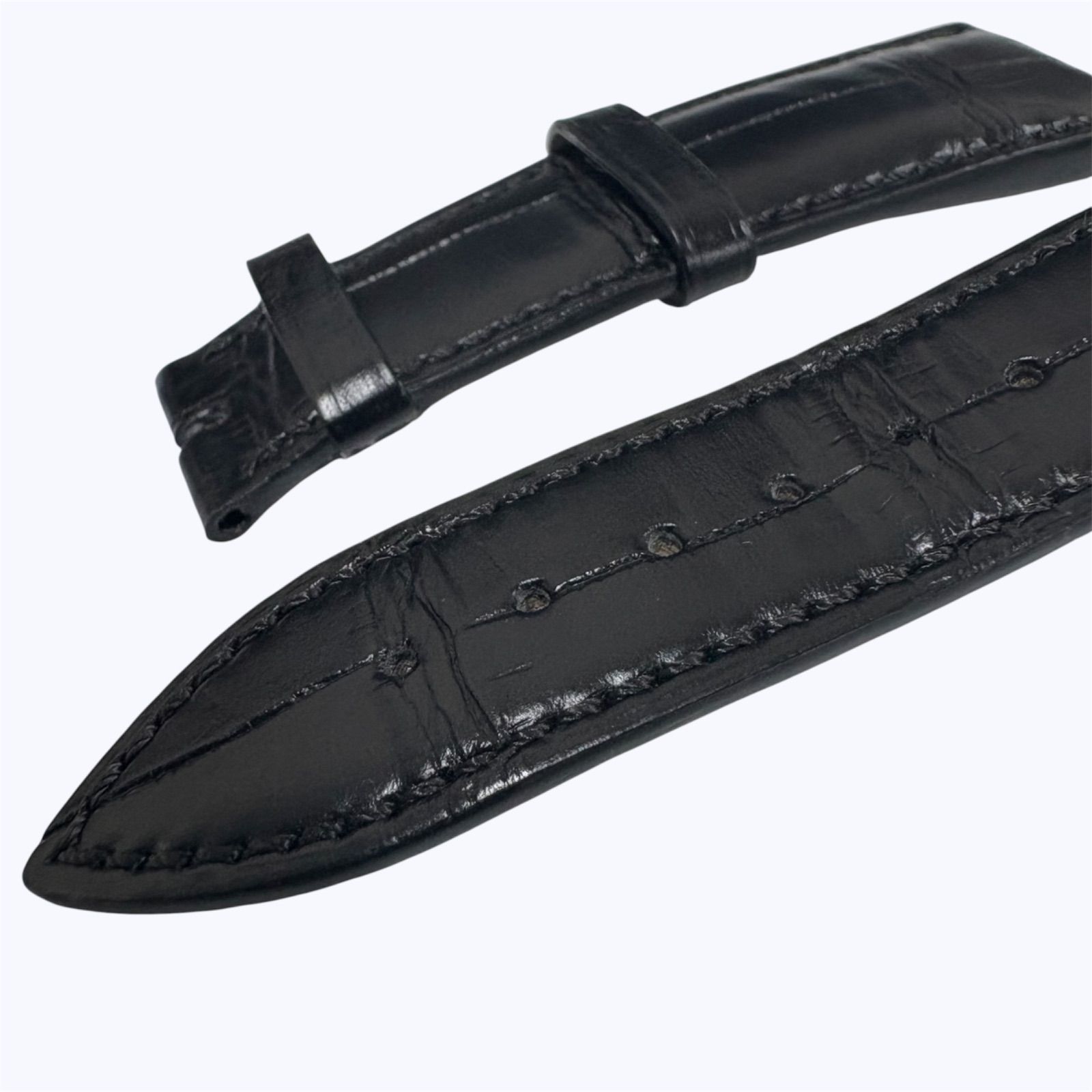 中古品】時計バンド Blancpain ブランパン 純正22mm レザーベルト