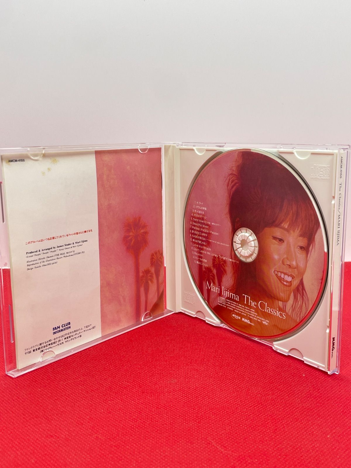 初回盤 ピクチャーレーベル仕様 飯島真理 ベスト・アルバム CD The