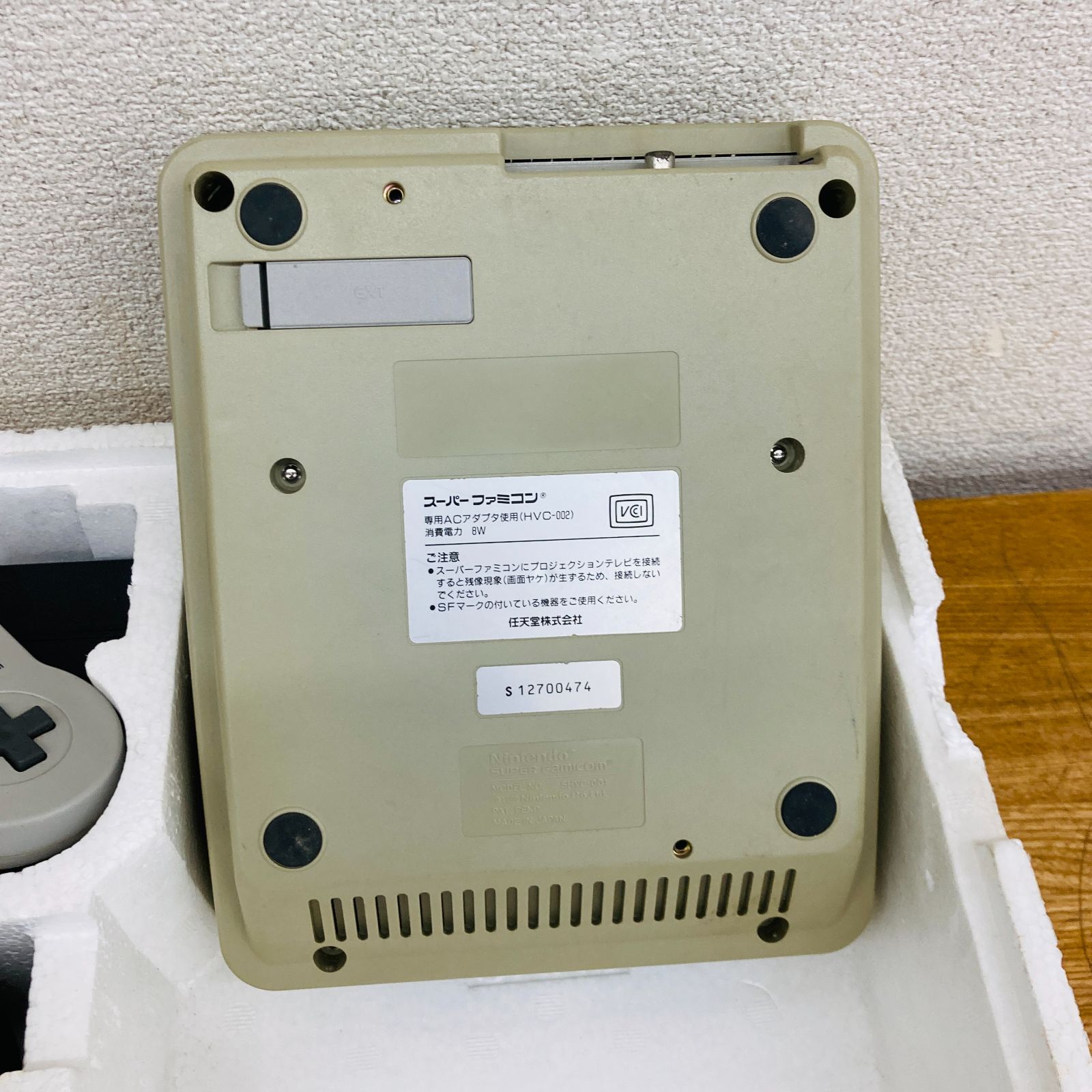 ジャンク品】 スーパーファミコン SHVC-001 任天堂 ゲーム機 本体
