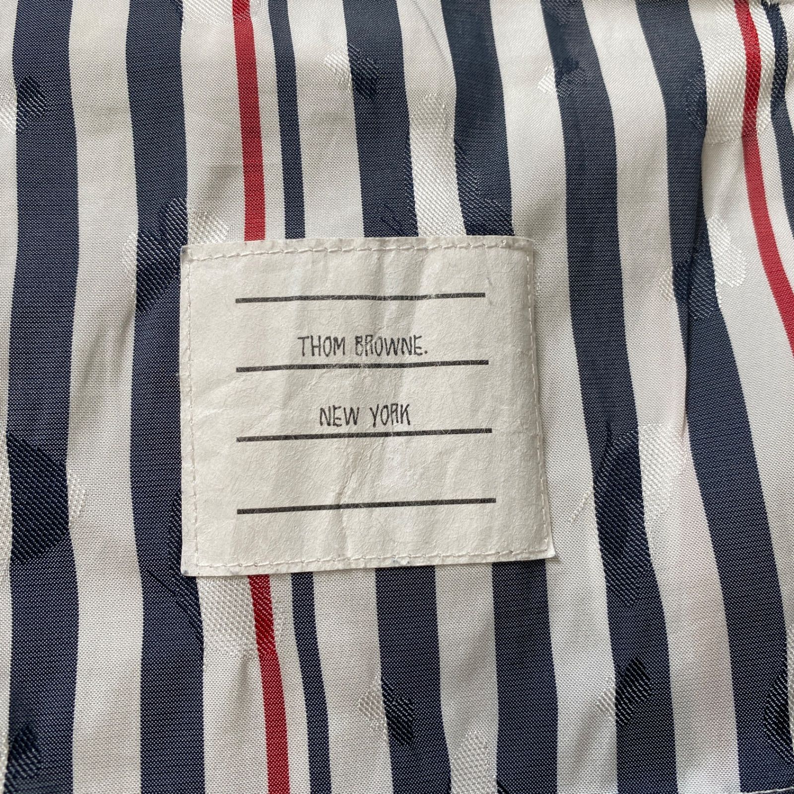 THOM BROWNE トリコロール ストライプ スイムショーツ 水着 海パン