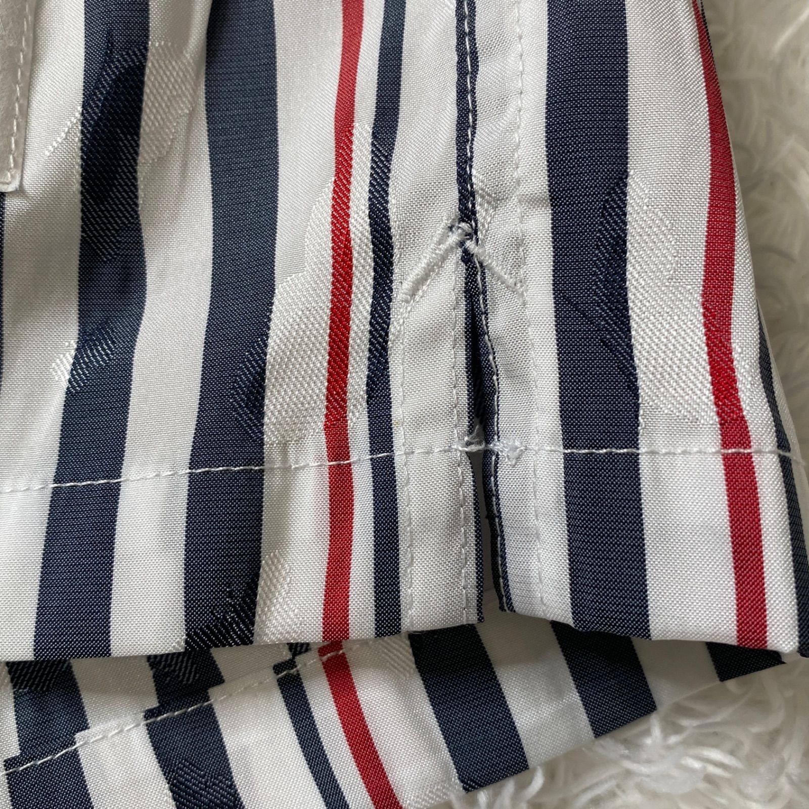 THOM BROWNE トリコロール ストライプ スイムショーツ 水着 海パン