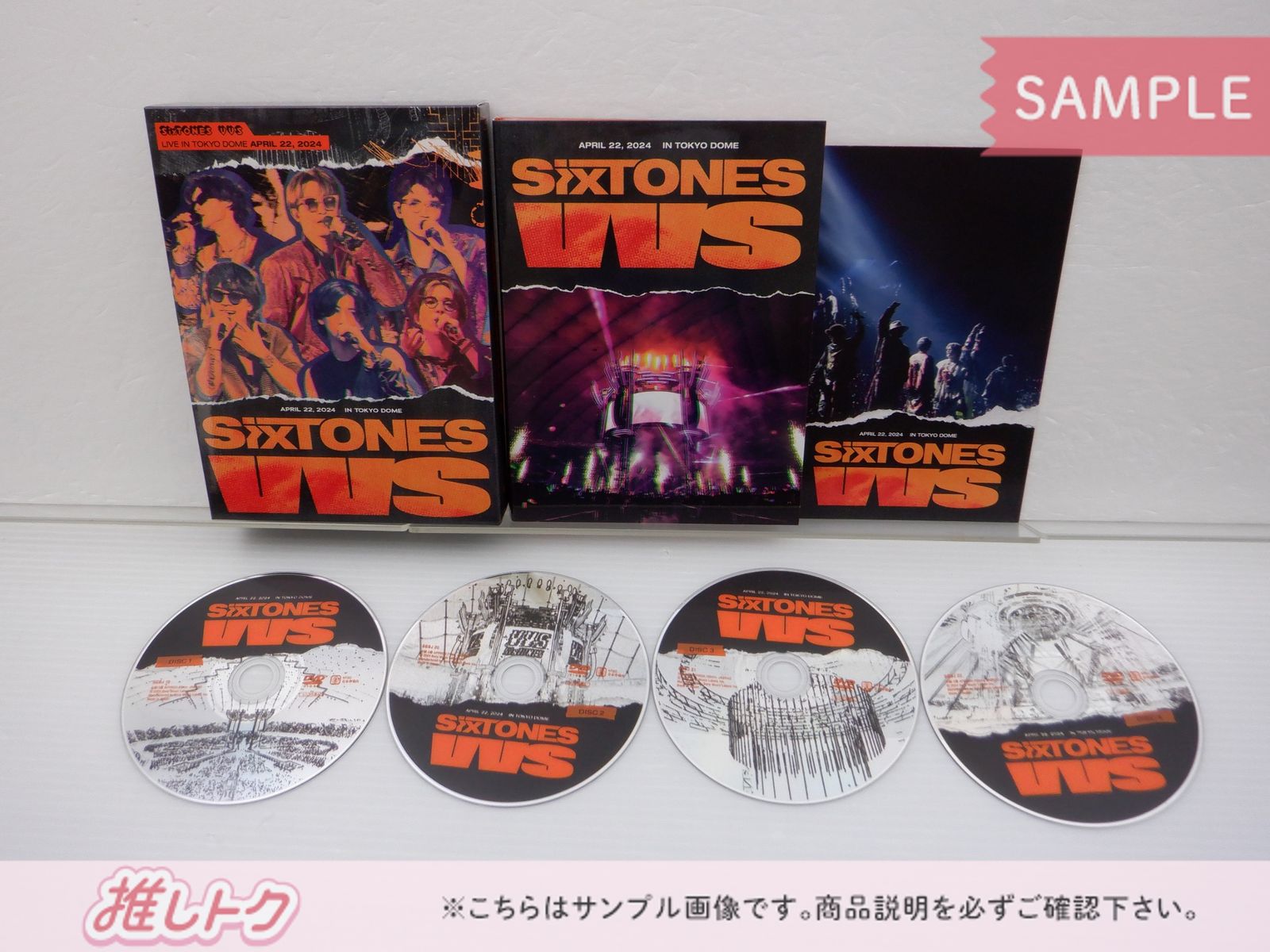 SixTONES DVD VVS 初回盤 4DVD - メルカリ