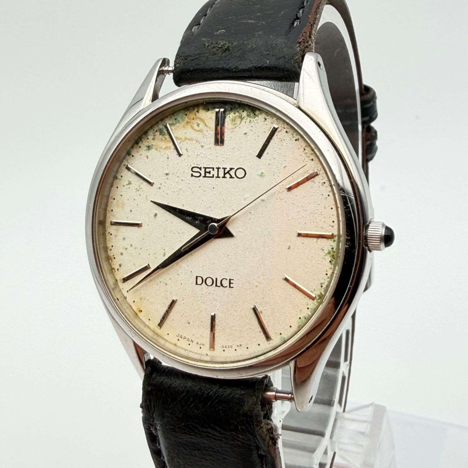 稼働 訳あり品】SEIKO DOLCE 8J41-0AJ1 年差クォーツ セイコー