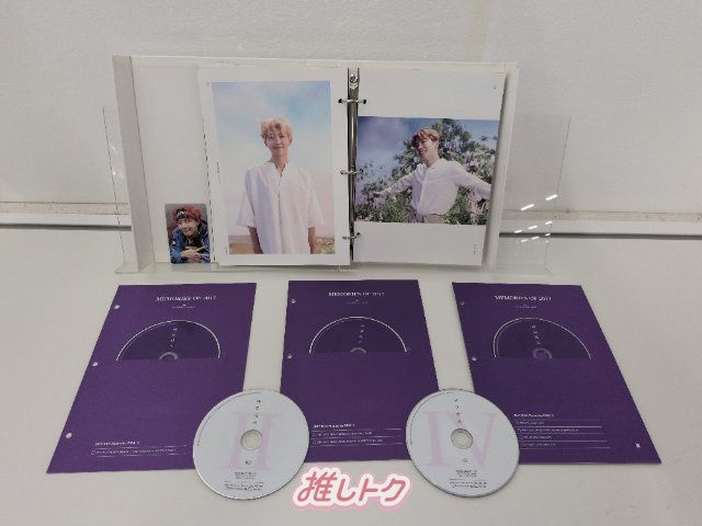 BTS DVD MEMORIES OF 2017 日本語字幕あり J-HOPE トレカ 5DVD ホビ