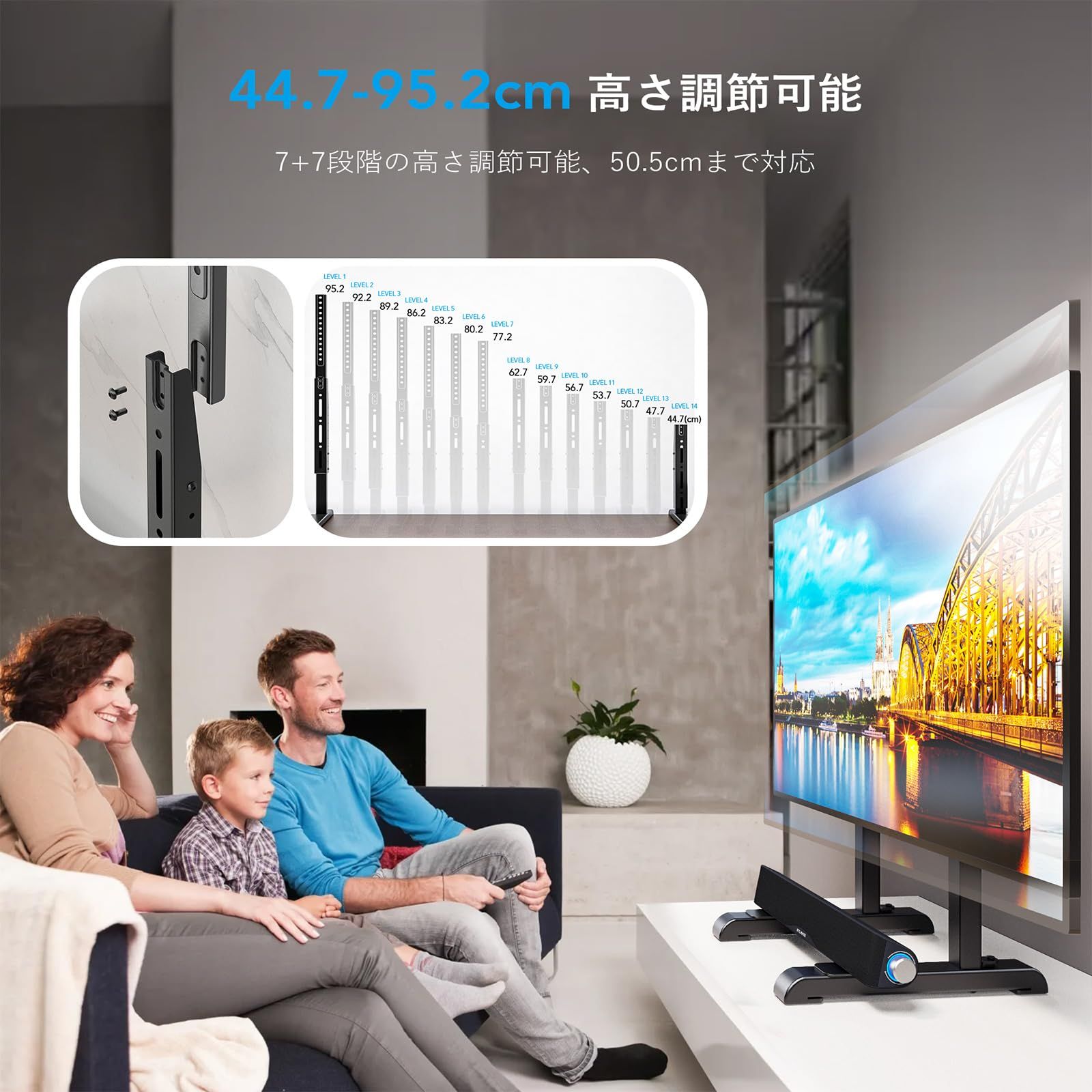 AX WABER テレビスタンド tvスタンド tv stand テレビ台 壁寄せ ロー