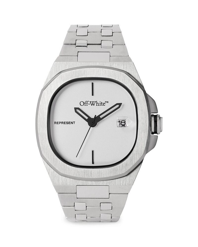 オフホワイト レディース アクセサリー 腕時計 OffWhite Object Watch 39mm StainlessteelWhite ホワイト