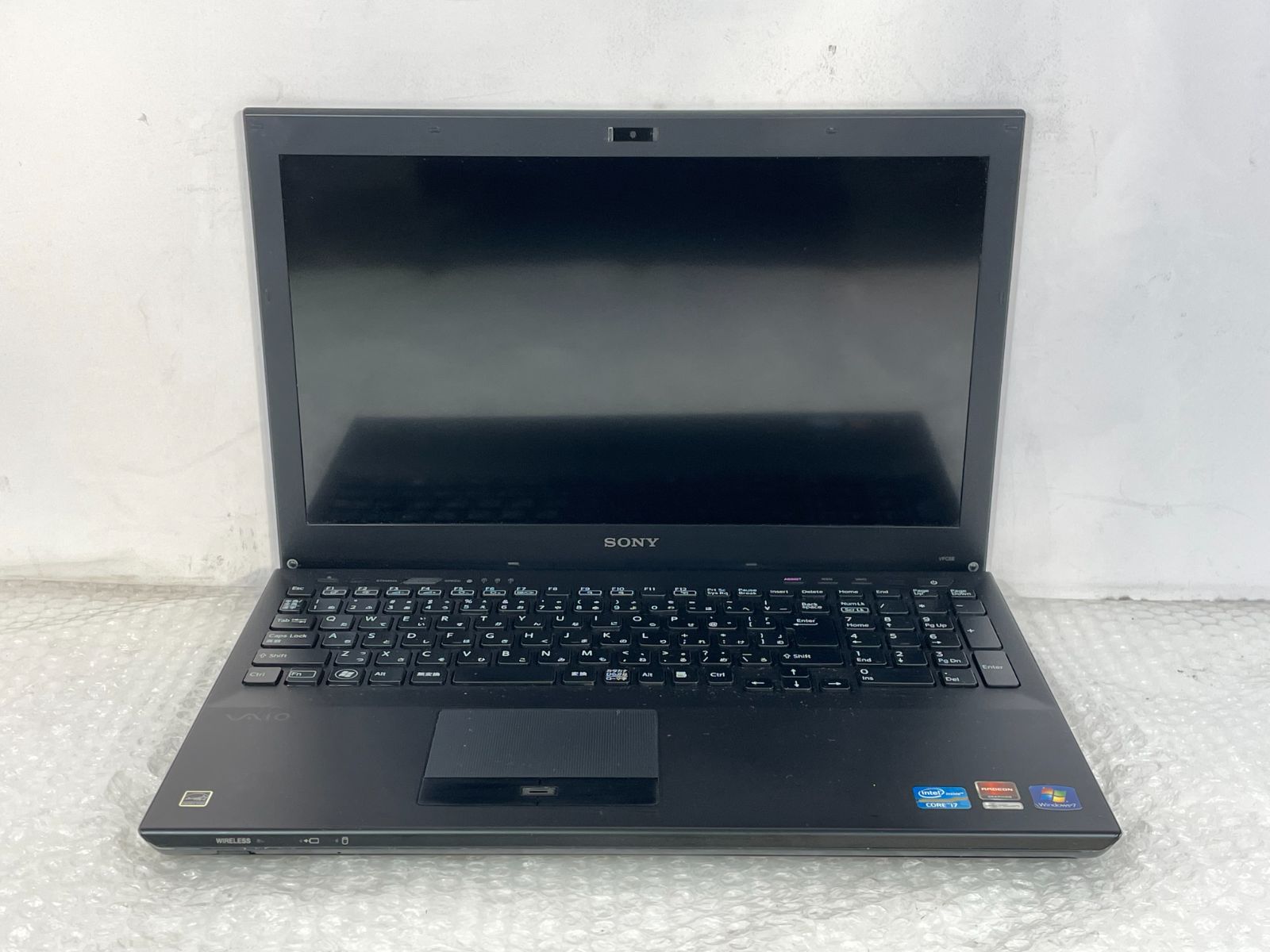 SONY ノートパソコン VAIO Core i7 12GB 純正ACジャンク ジャンク SONY VAIO VPCSE1AJ i7-2640M/4GB/ストレージなし/Windows11