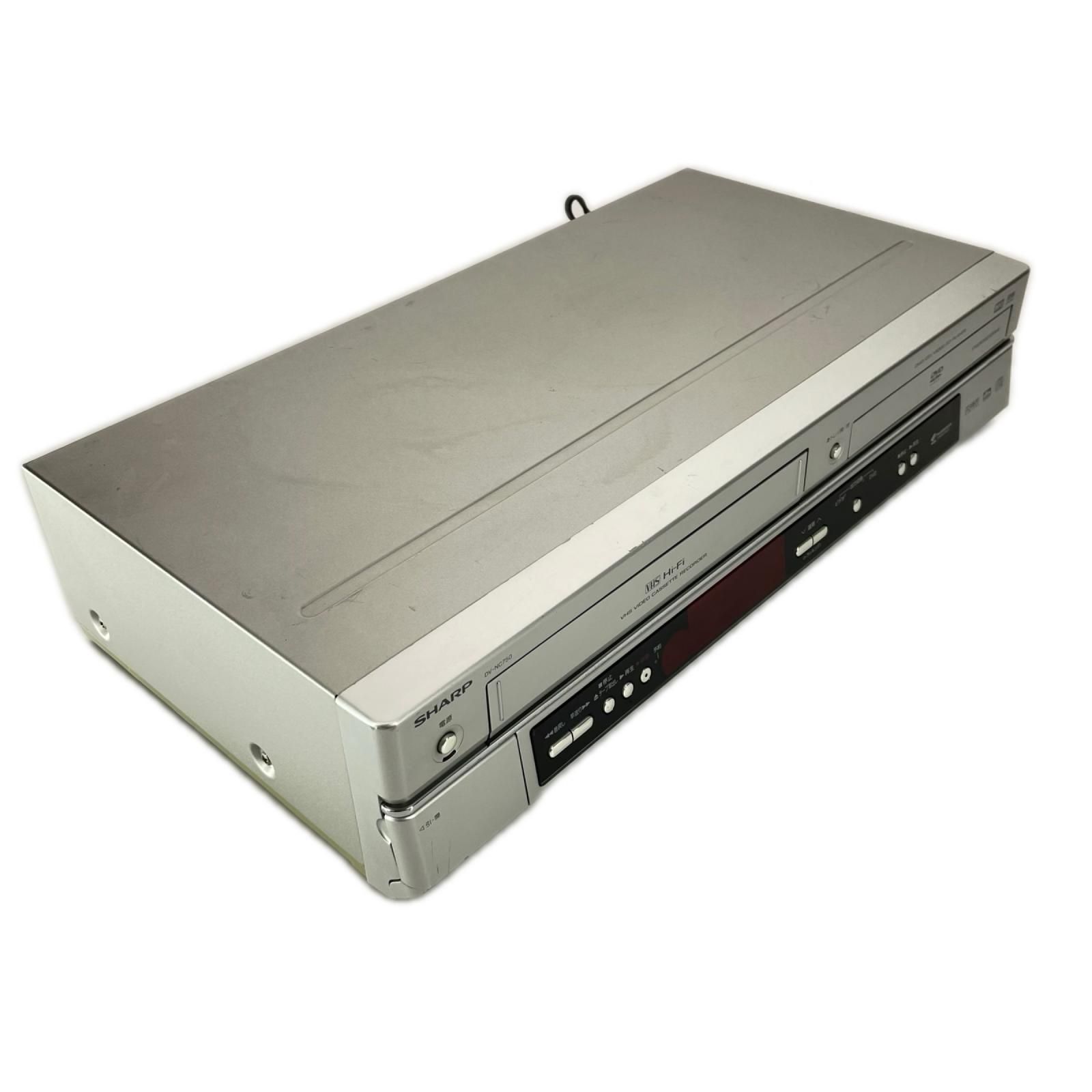SHARP シャープ D・combo ビデオ一体型DVDプレーヤー DV-NC750
