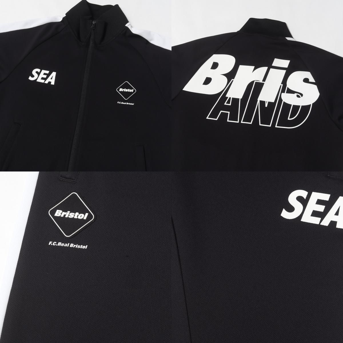 F.C.Real Bristol レアルブリストル ブラック 黒 各S WIND AND SEA