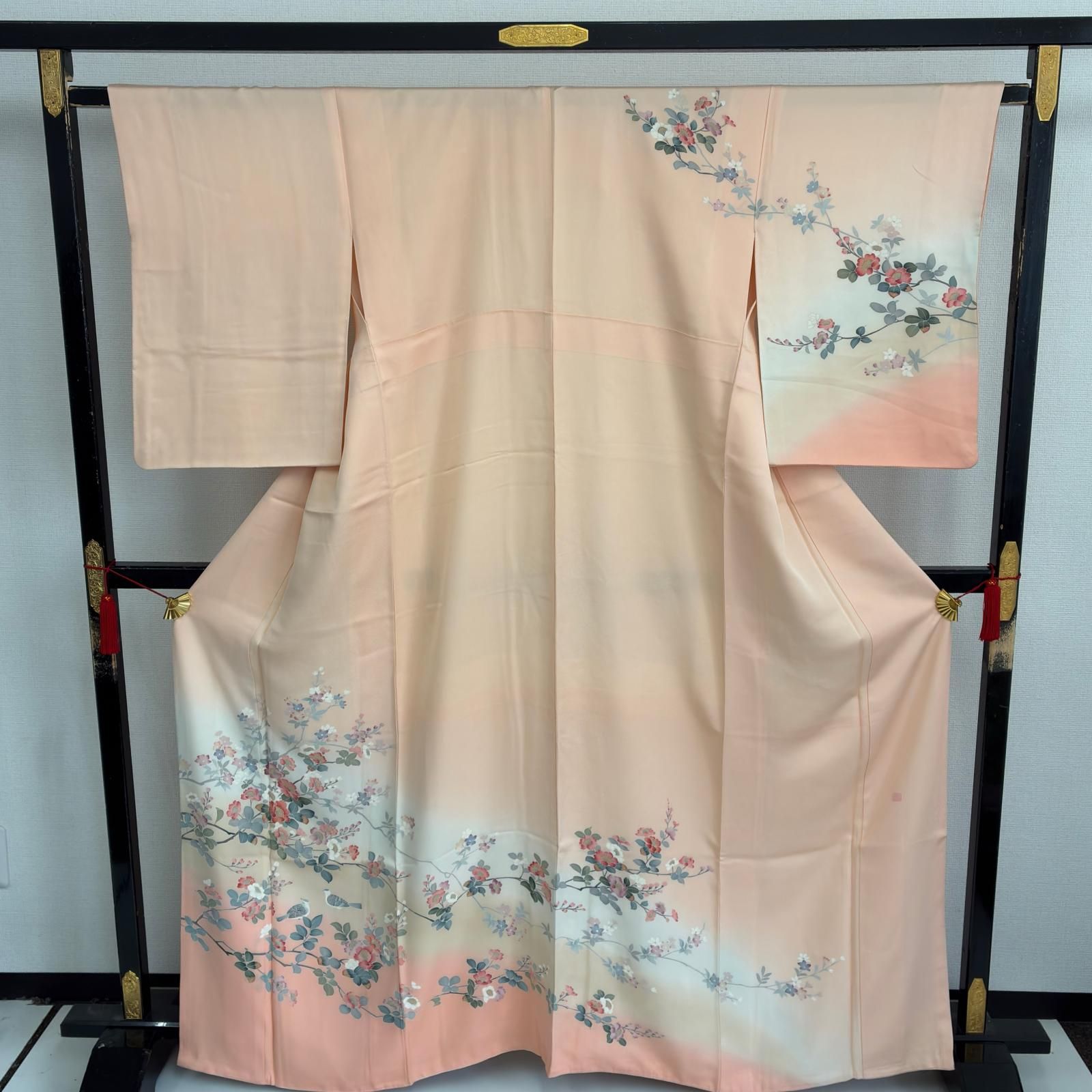 付下げ 加賀調友禅 作家物 上品な染 紋無し 正絹 着物 MK-7472 - メルカリ