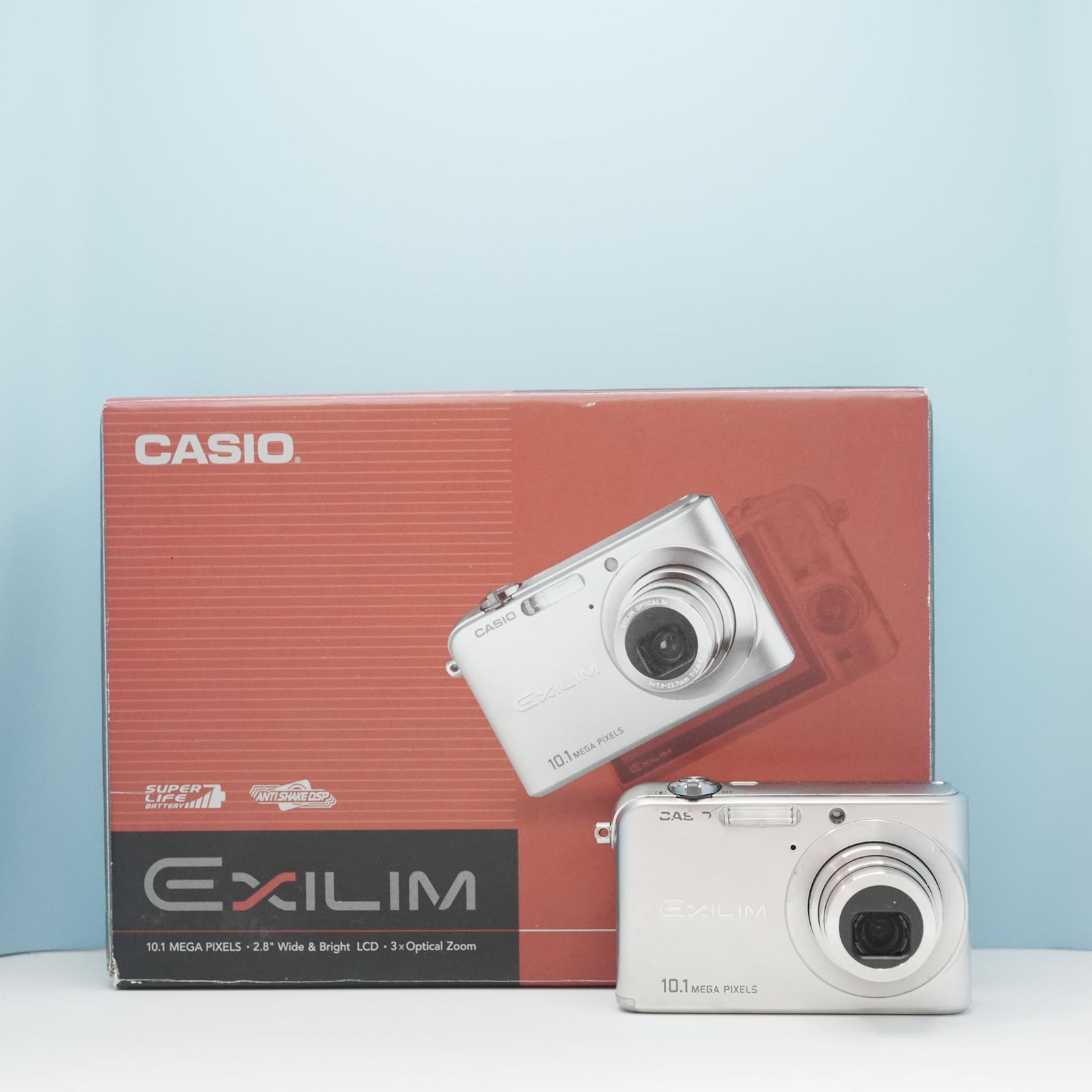 CASIO EXILIM EX-Z1000 デジカメ スマホ転送OK フルセット シロクマ