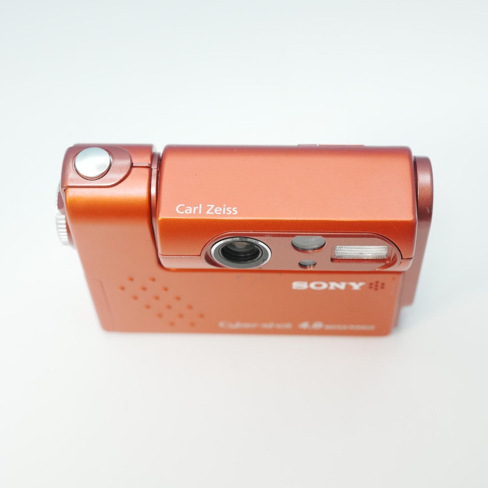 SONY Cyber-shot DSC-F77A 赤色 デジカメ シロクマカメラ a7683 - メルカリ