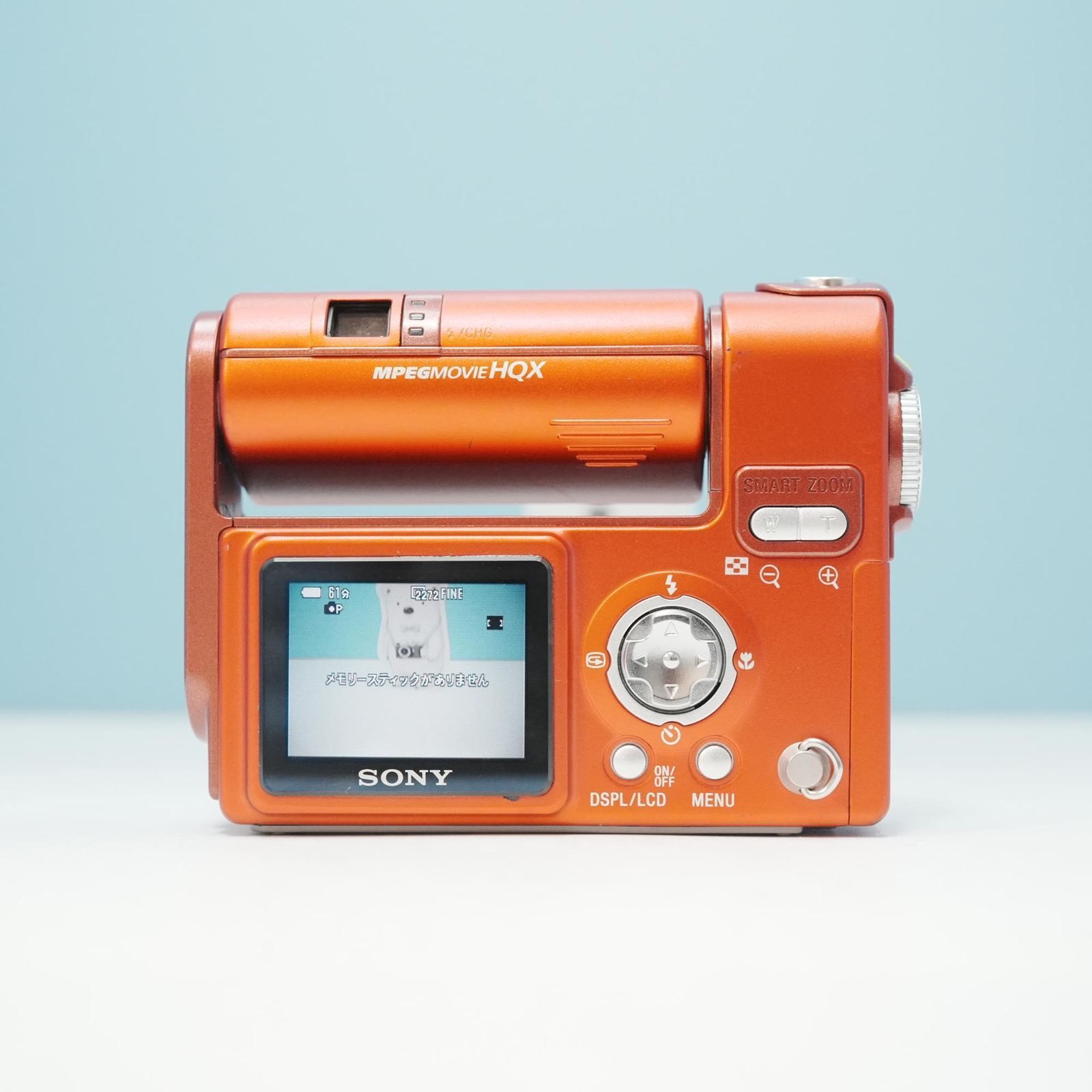 SONY Cyber-shot DSC-F77A 赤色 デジカメ シロクマカメラ a7683 - メルカリ