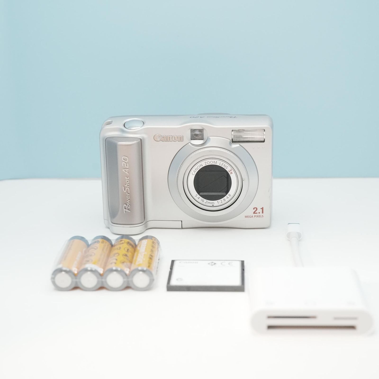 Canon PowerShot A20 デジカメ スマホ転送OK フルセット シロクマ