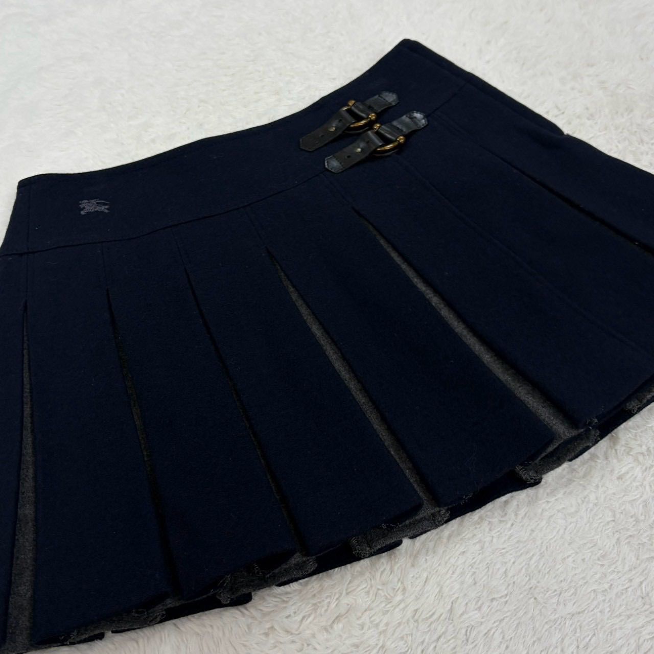 BURBERRY BLUE LABEL バーバリーブルーレーベル プリーツスカート